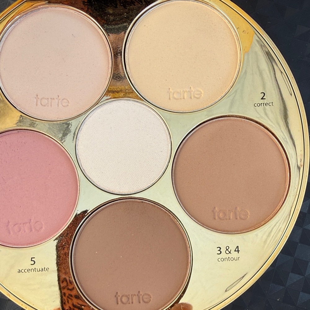 Tarte Gold Contour Palette with Pink and Orange Blushes - Picture 4 of 7